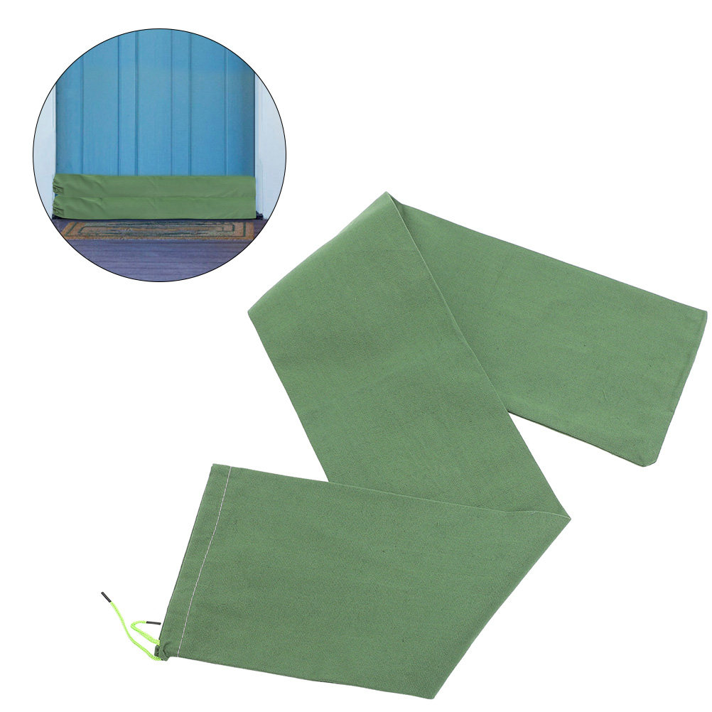 Flood Barrier Bag - 2個入り、再利用可能な長尺のキャンバス製土砂袋。厚手で防水性があり、家庭用、ガレージ、地下室での浸水対策に。