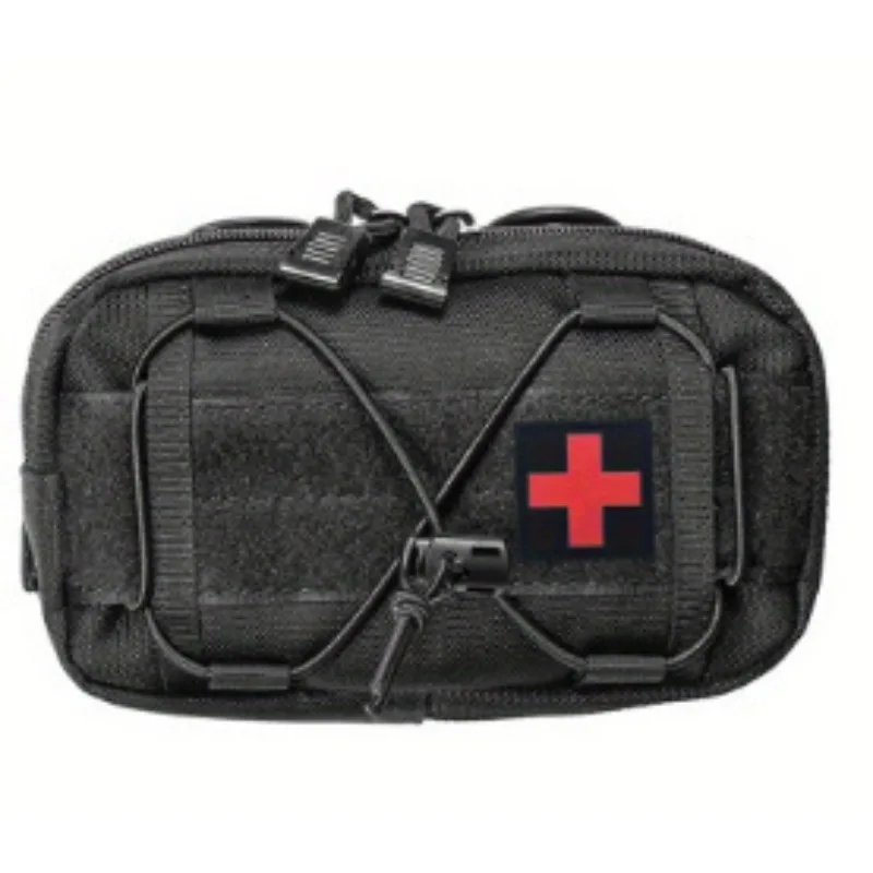 First Aid Bag Kit - 新型モレ対応ウエストバッグ、タクティカル医療用救急ポーチ、ツール収納ポーチ、アウトドアスポーツ用、狩猟用バッグ、バックパック、ベスト用アクセサリーバッグ。