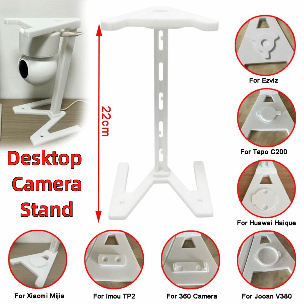 Eufy Camera E220 - 3Dプリント製カメラ壁掛けスタンド カメラマウントブラケット Xiaomi Mijia TP Tapo