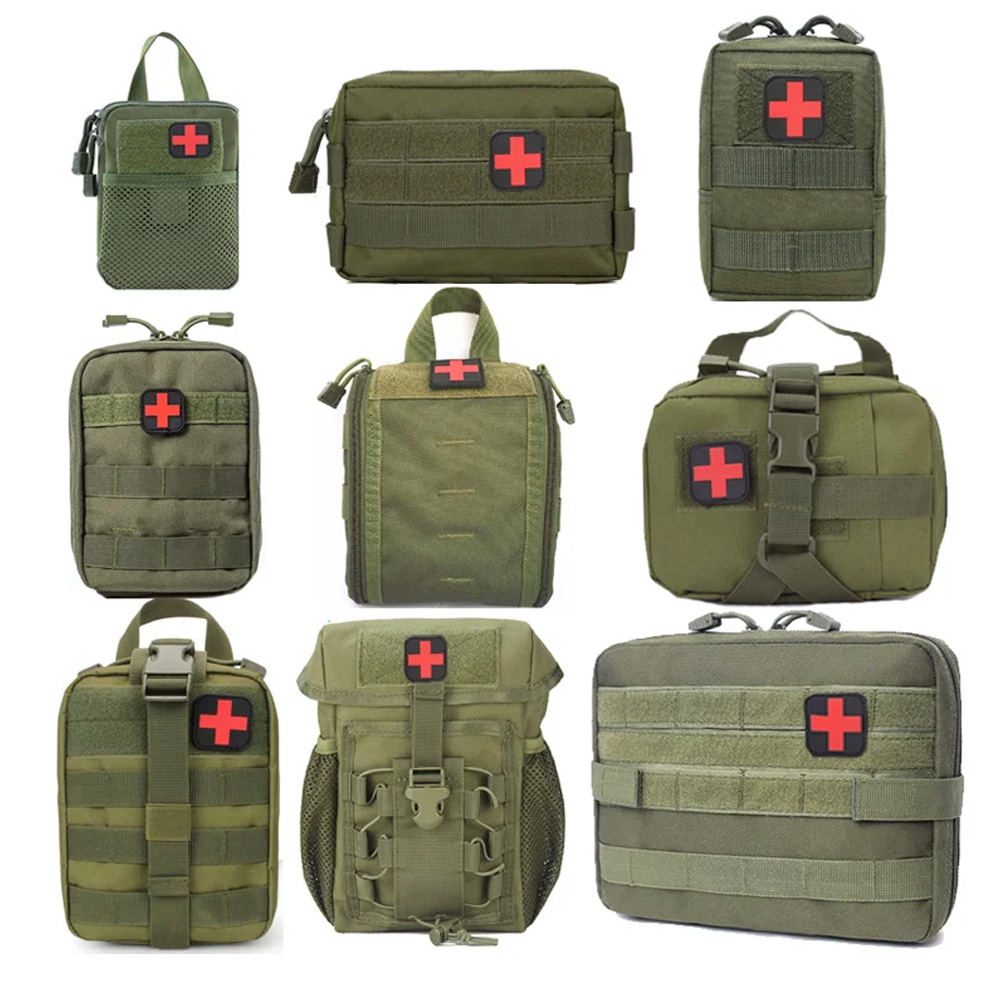 First Aid Bag Kit - IFAK EDC バッグウエストバッグ狩猟ベスト緊急ツールキット屋外応急処置キットキャンプサバイバルバッグ