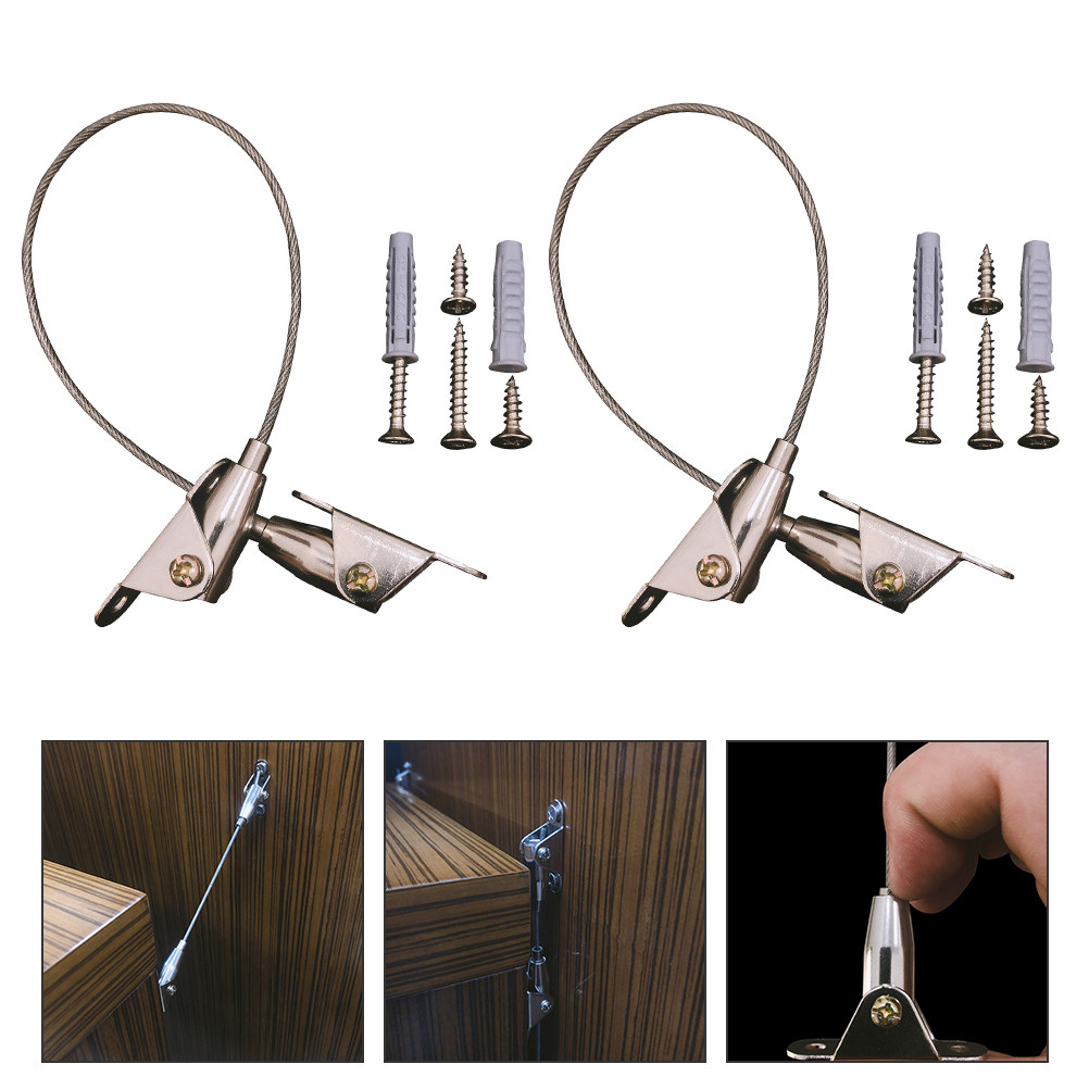 頑丈な家具固定用ストラップとアンカーのセット – 家庭用家具 - Earthquake Anchor Strap のレビューと価格