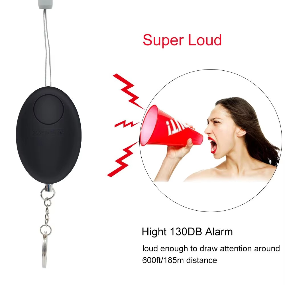 格安自己防衛アラーム 110dB 卵型 女の子 女性 セキュ - Personal Alarm Keychain のレビューと価格