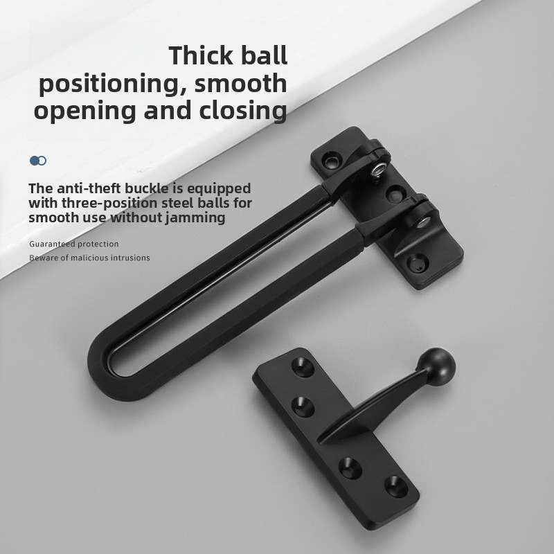 亜鉛合金盗難防止ドアチェーン厚みのあるセキュリティホテルルー - Security Chain Door のレビューと価格