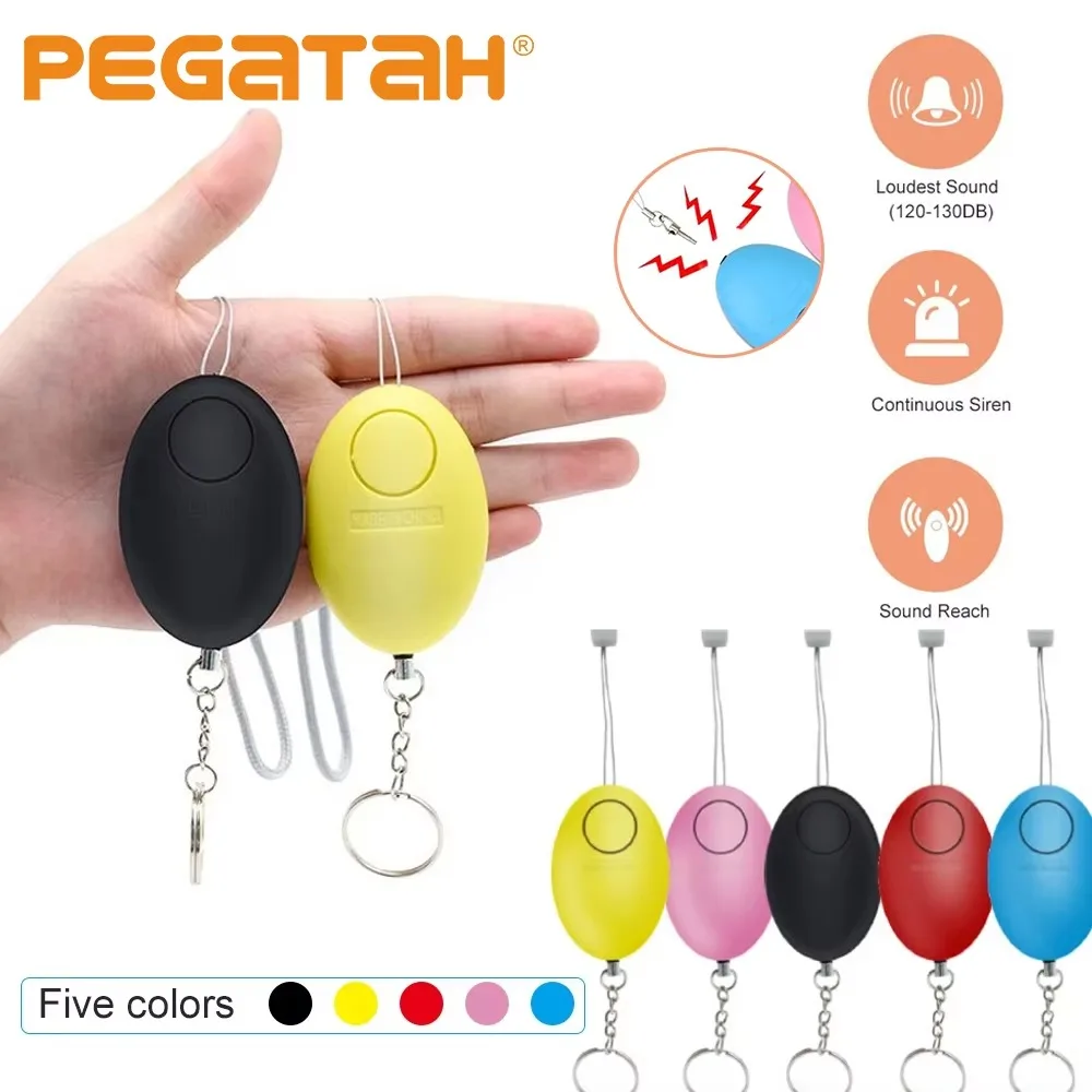 120dBの自己防衛用キーホルダー。安全な音でアラームを発し - Personal Alarm Keychain のレビューと価格