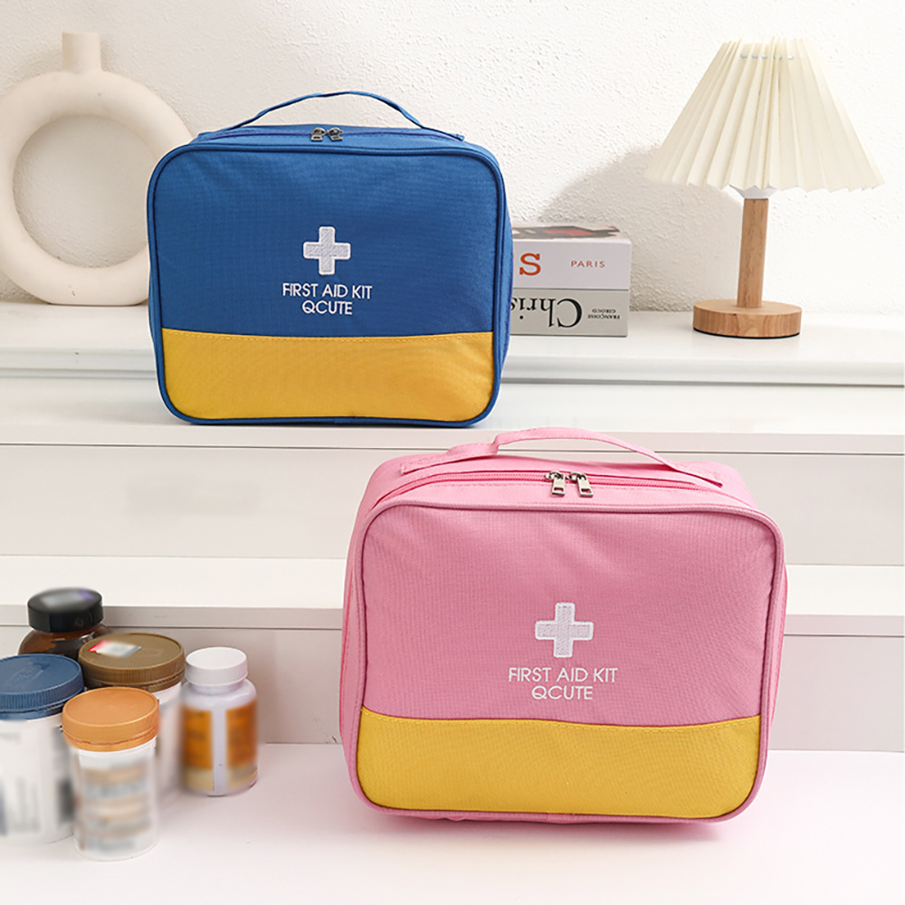 携帯用医療用収納バッグ、家庭用・旅行用救急セット、オックスフ - First Aid Bag Kit のレビューと価格
