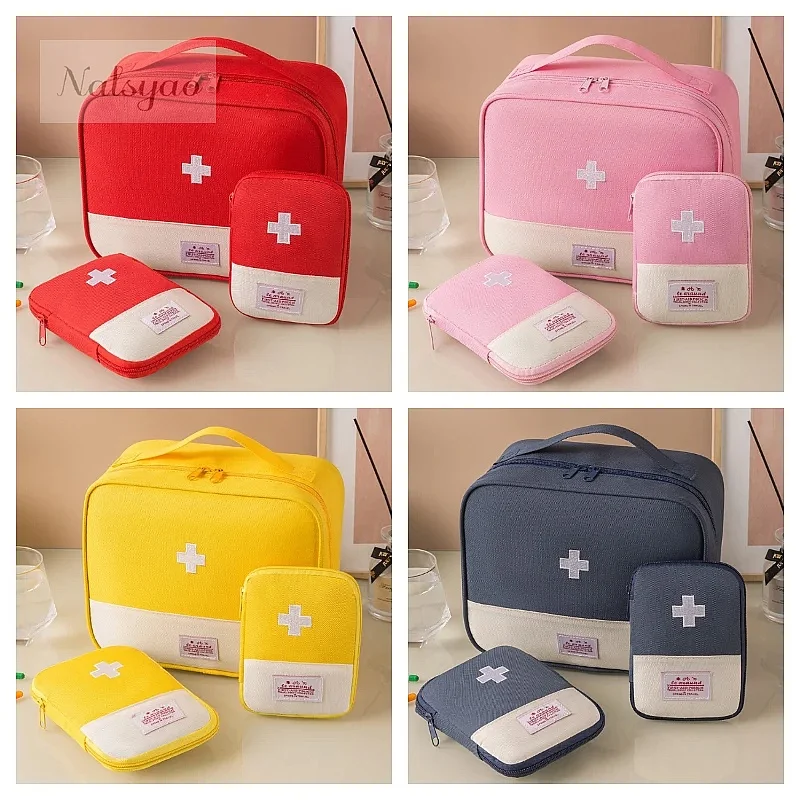 3個入り／セットの携帯用医療用収納バッグ。キャンプや緊急時の - First Aid Bag Kit のレビューと価格