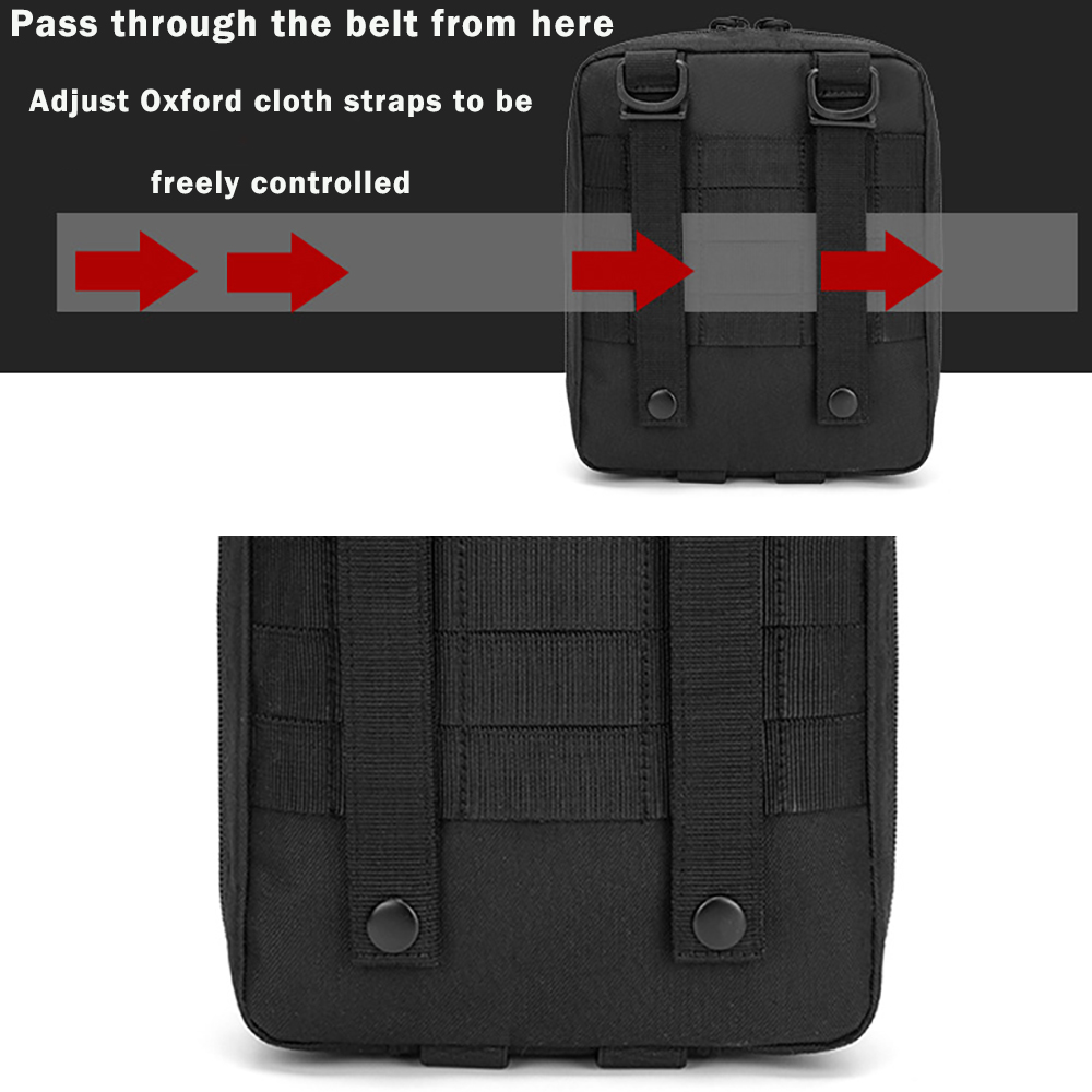 戦術的なモール EDC ポーチ屋外応急処置キットポーチウエス - First Aid Bag Kit のレビューと価格