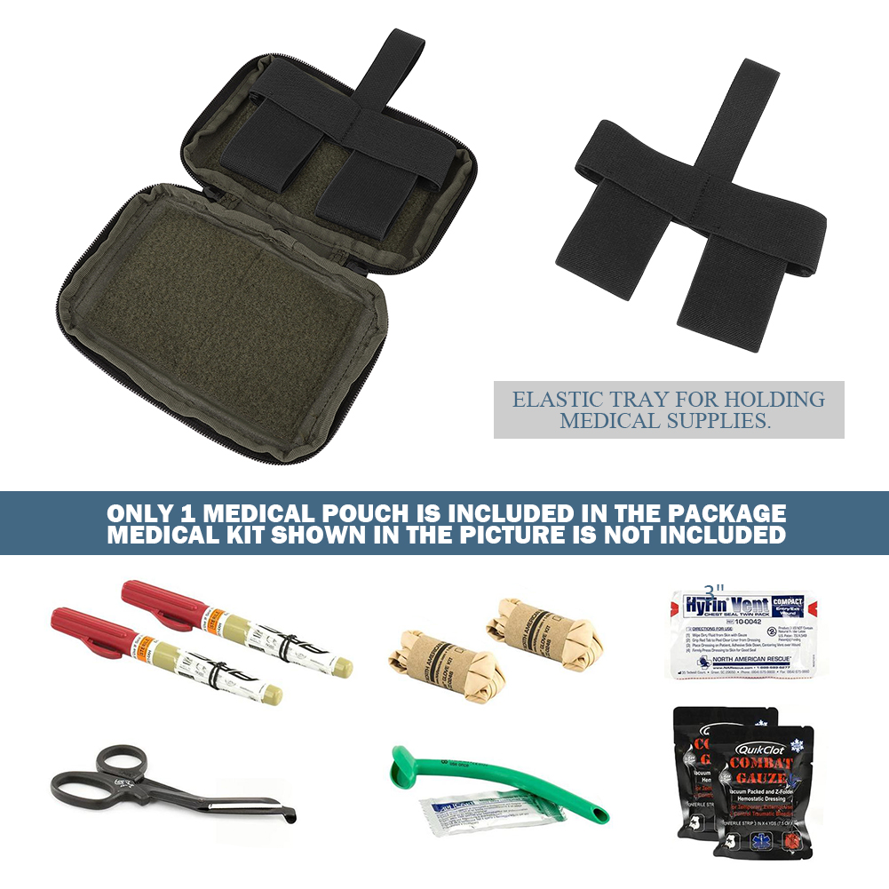 KRYDEX 戦術用医療ポーチ、緊急時用サバイバルキットバッ - First Aid Bag Kit のレビューと価格