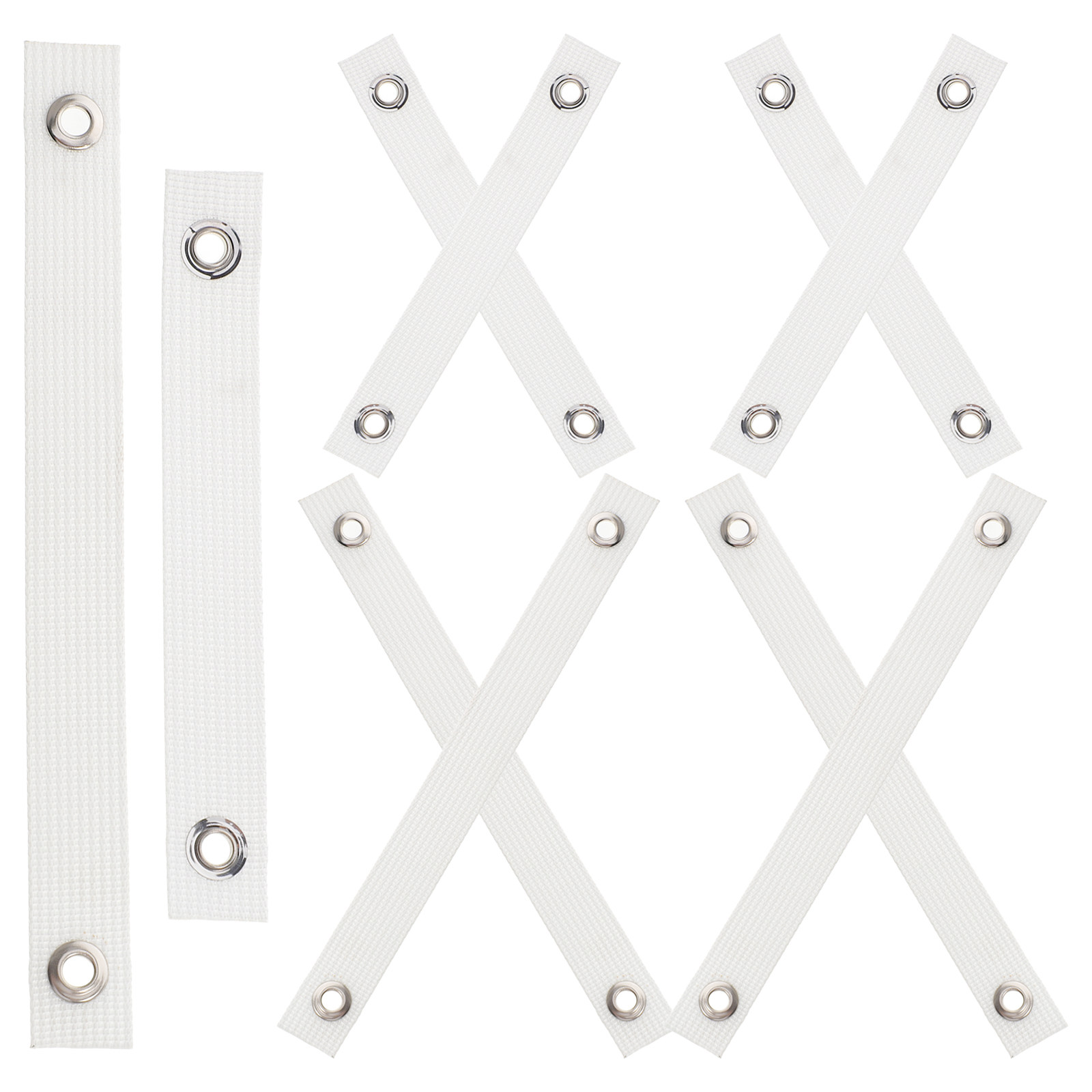家具転倒防止用壁固定ベルト10個入り。耐久性に優れたナイロン - Earthquake Anchor Strap のレビューと価格