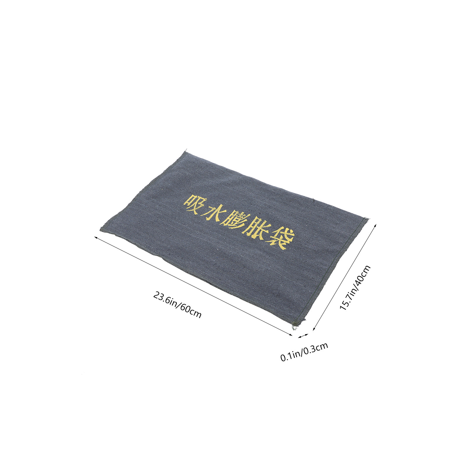 2個入り、水で膨らむ防潮袋。キャンバス素材で、再利用可能。家 - Flood Barrier Bag のレビューと価格
